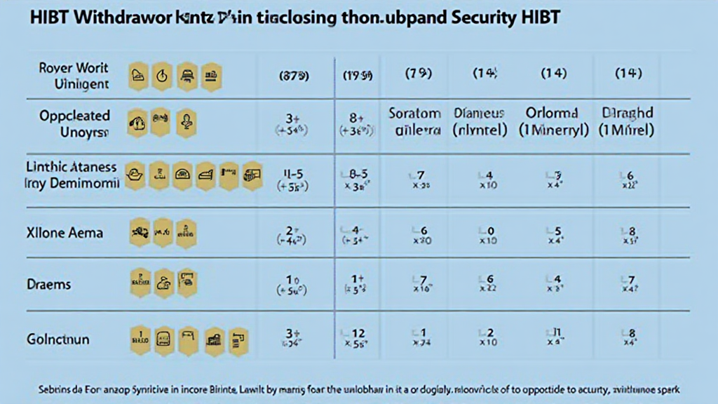 HiBT withdrawal limits