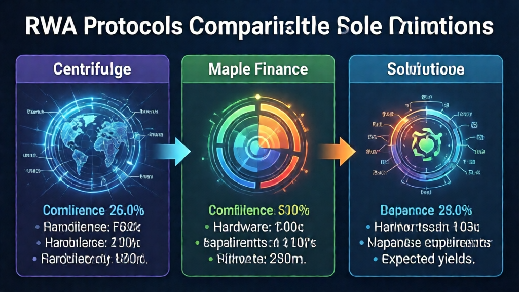 Comparing RWA Protocols: Centrifuge vs. Maple Finance vs. Japanese Solutions