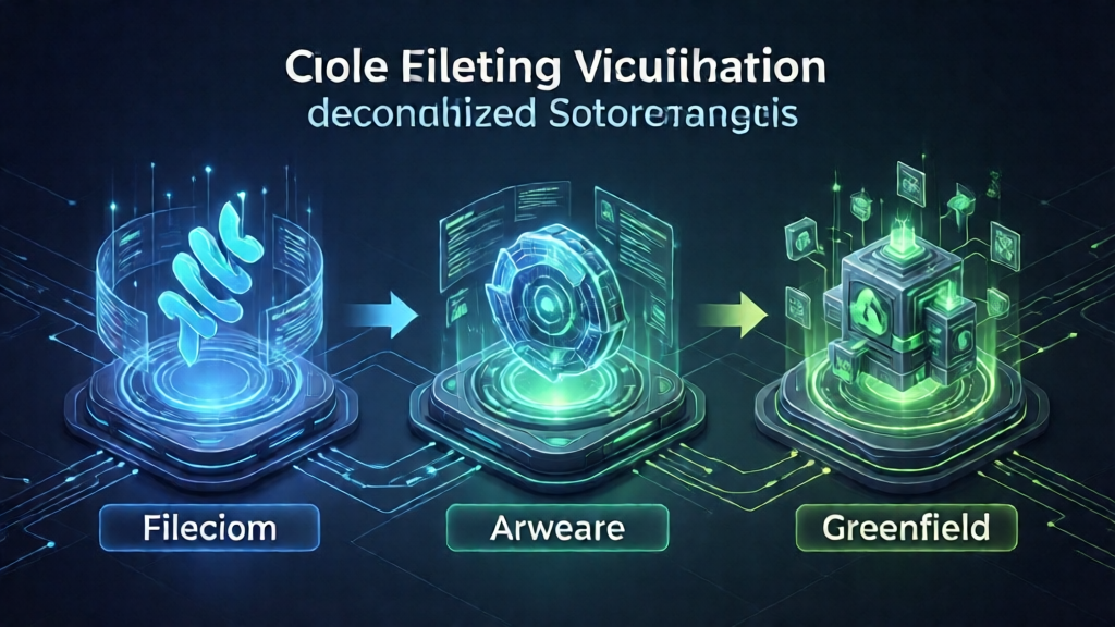 Decentralized Storage Wars: Filecoin vs. Arweave vs. Greenfield in 2026