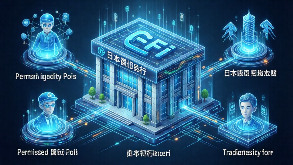 Institutional DeFi: How Japanese Banks are Using Permissioned Liquidity Pools