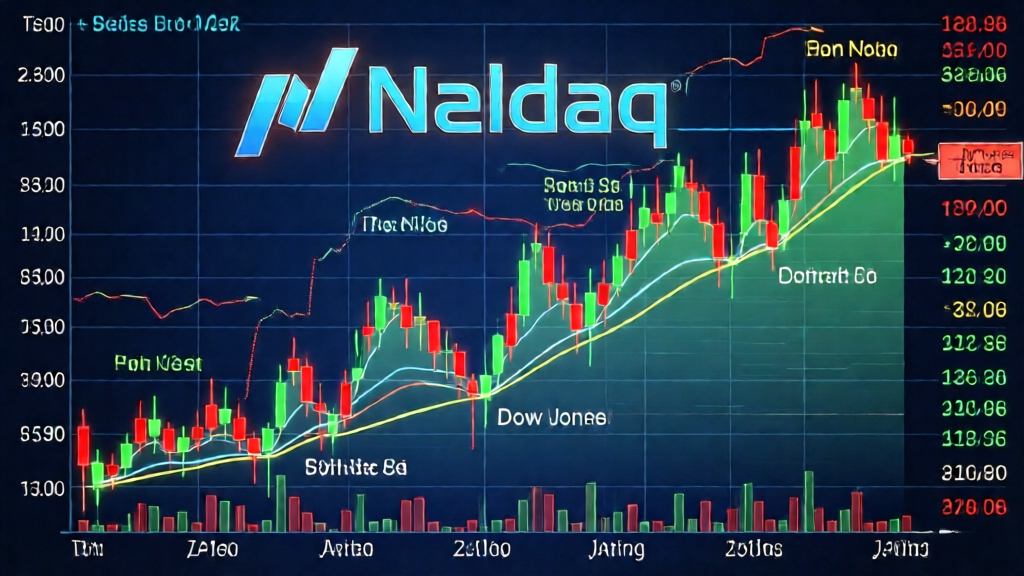 diff. between nasdaq and dow jones